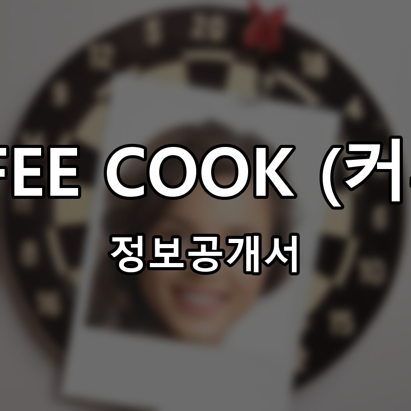COFFEE COOK (커피쿡) 프랜차이즈 정보공개서