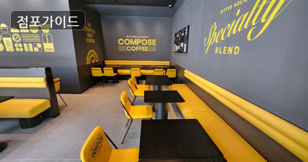 인천 컴포즈커피 양도양수 월매출 2,013만원 | 매물 컨디션 종합 점검