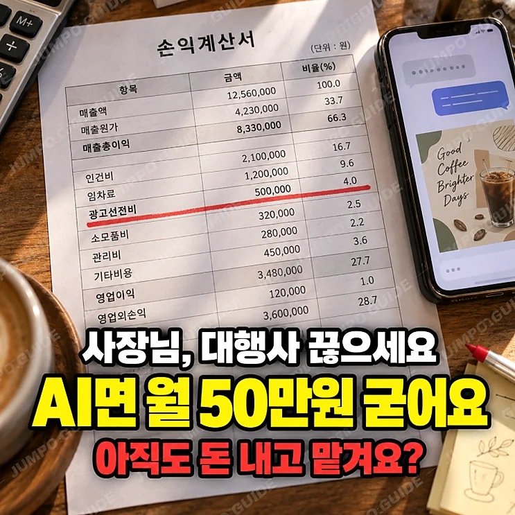 자영업자 AI - 자영업자 AI 활용으로 광고 대행사 비용 절감하기