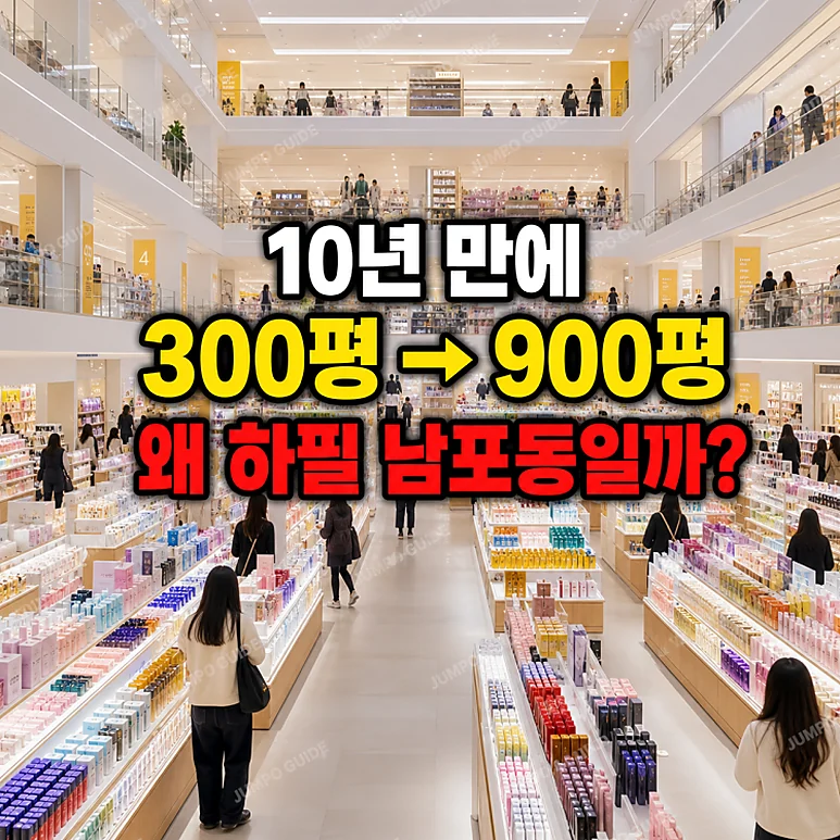 올리브영 남포타운 - 부산 남포동 상권 분석: 올리브영 남포타운의 K뷰티 영향