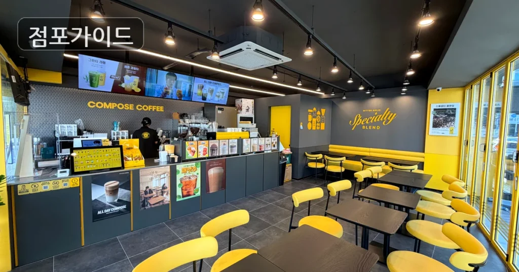 당하동 컴포즈커피 창업 순수익 355만원, 창업 전 필수 체크