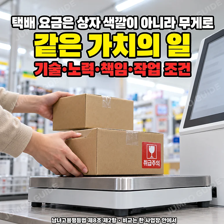 동일노동 동일임금 - 동일노동 동일임금, 가게 직원과의 임금 차별 문제는?