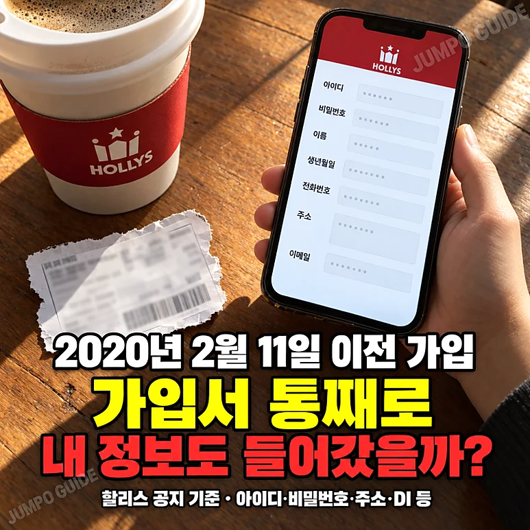 할리스 개인정보 - 개인정보 유출에 대한 할리스의 대응과 예비 창업자의 주의점