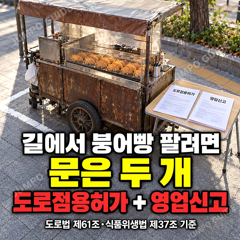 붕어빵 장사 - 붕어빵 장사, 허가와 법적 요건을 알아보자