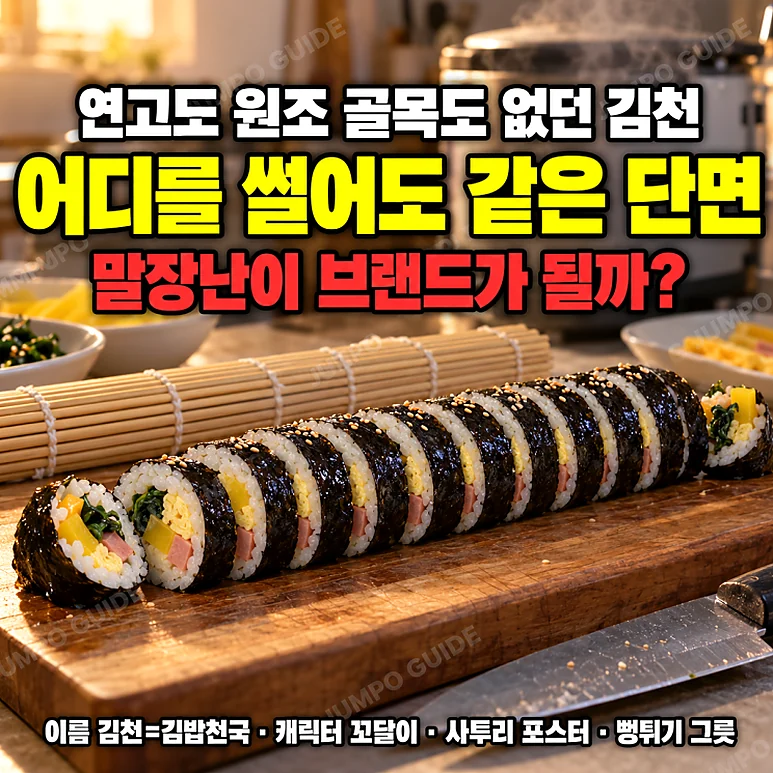 김천김밥축제 - 김천김밥축제, 도시 브랜드를 만든 창의적인 발상